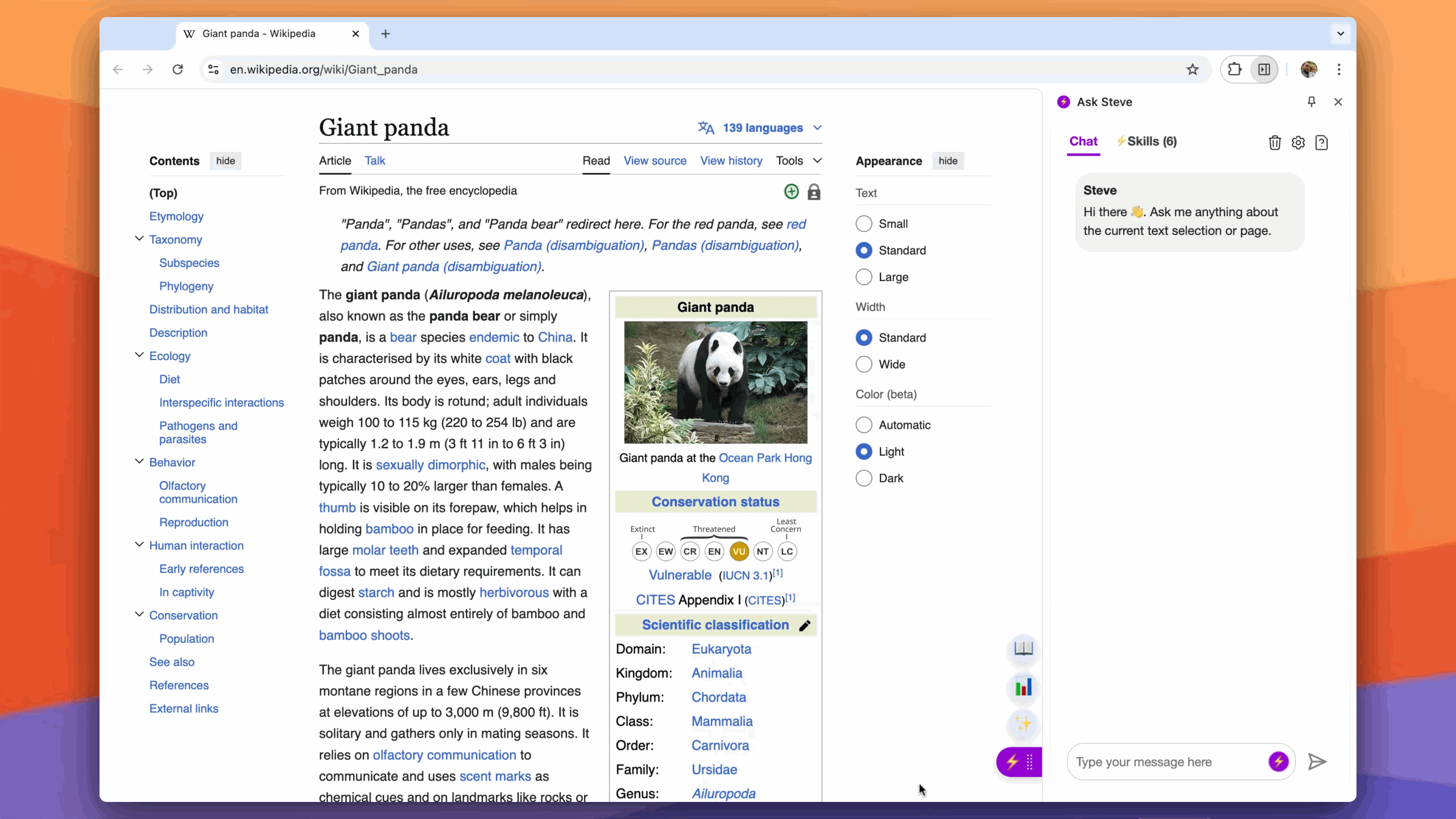 Animation showing custom sales buttons being used on LinkedIn